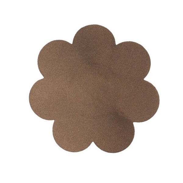 BYE BRA BODY CINTA 5M X 6.5 CM + 3 PARES DE PEZONERAS MARRON OSCURO - Imagen 3