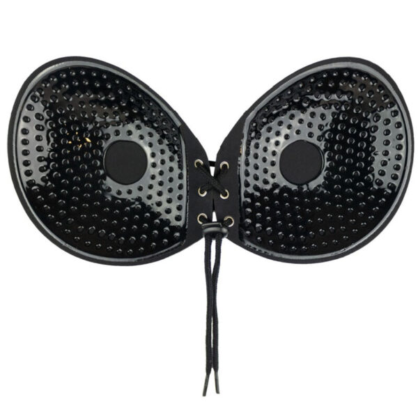 BYE BRA SUJETADOR ADHESIVO ENTRELAZADO NEGRO SIZE E - Imagen 5