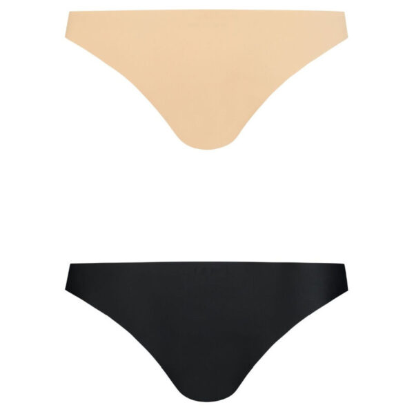 BYE BRA PACK 2 BRASILEÑAS NEGRAS Y BEIGE - Imagen 2