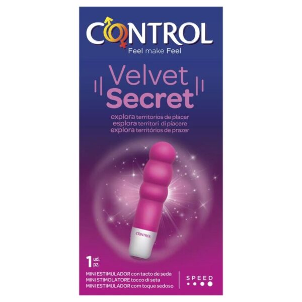 CONTROL VELVET SECRET MINI ESTIMULADOR - Imagen 4