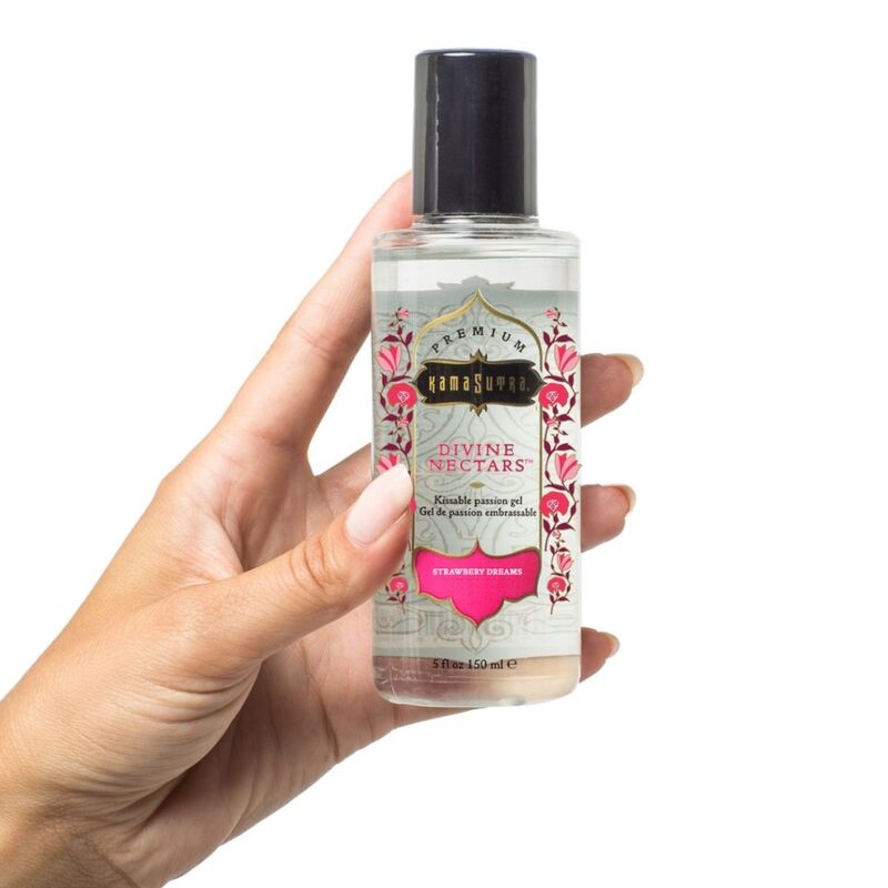 KAMASUTRA DIVINE NECTARS LUBRICANTE STRAWBERRY DREAM 150 ML - Imagen 2