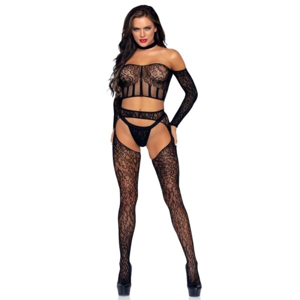 LEG AVENUE SET TRES PIEZAS TALLA UNICA - Imagen 2