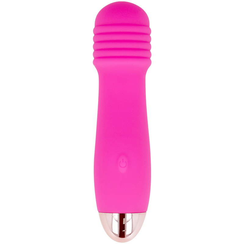 DOLCE VITA VIBRADOR RECARGABLE THREE ROSA 7 VELOCIDADES - Imagen 2
