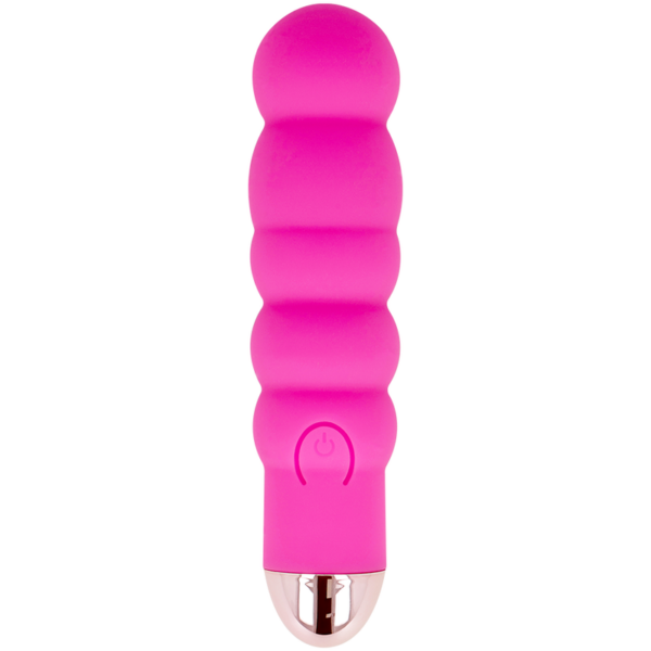 DOLCE VITA VIBRADOR RECARGABLE SIX ROSA 7 VELOCIDADES - Imagen 2