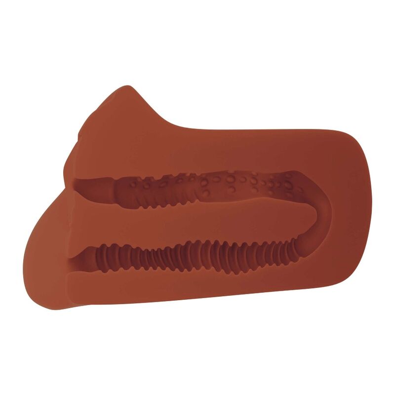 PDX PLUS+ PICK YOUR PLEASURE MASTURBADOR DOBLE MARRON - Imagen 3