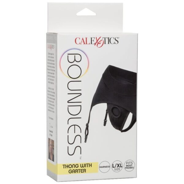 CALEX BOUNDLESS ARNES TANGA CON LIGUERO S/M - Imagen 4