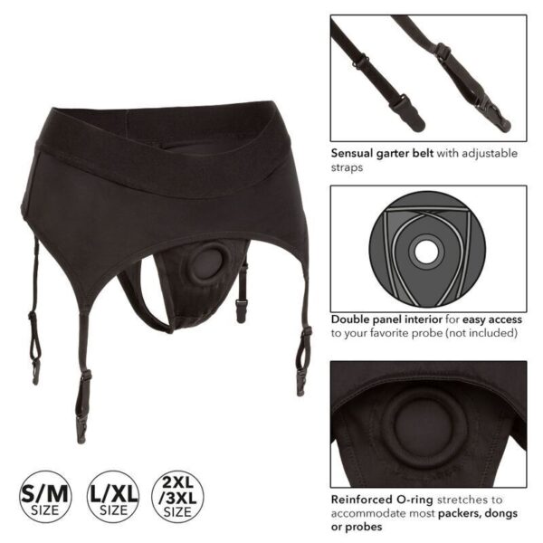 CALEX BOUNDLESS ARNES TANGA CON LIGUERO S/M - Imagen 3