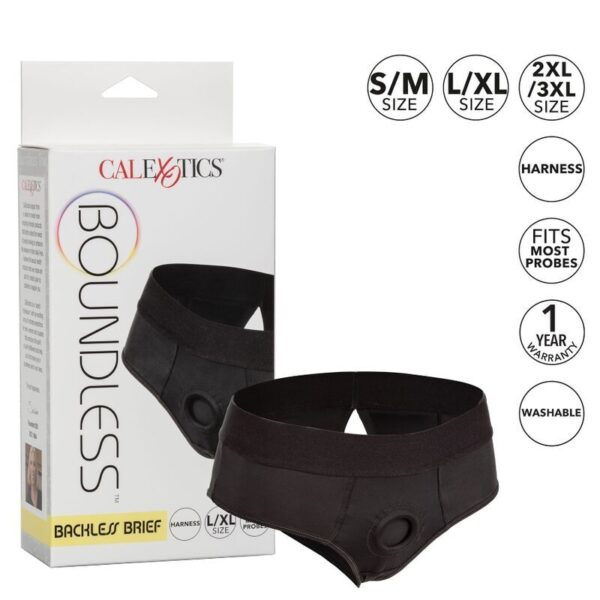 CALEX BOUNDLESS ARNES-CALZONCILLO CON ABERTURA TRASERA L/XL - Imagen 2