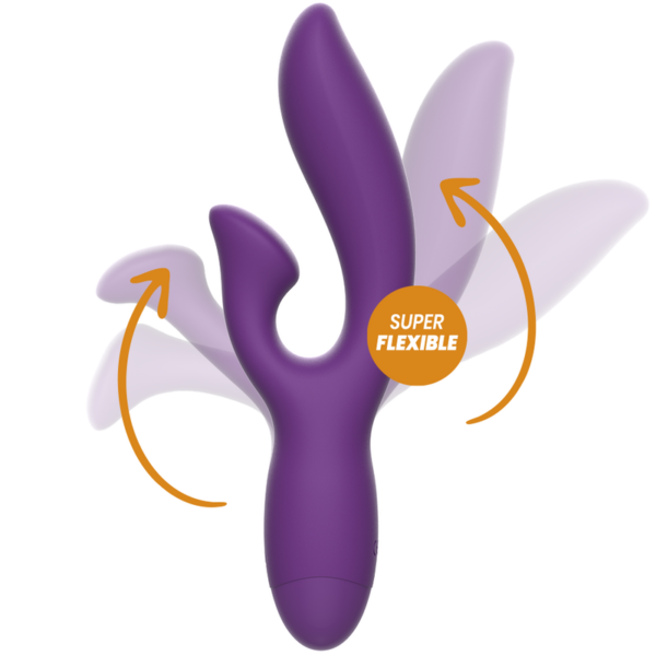 REWOLUTION REWOFUN VIBRADOR FLEXIBLE CON RABBIT - Imagen 2