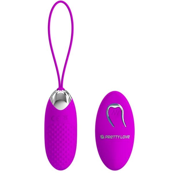 PRETTY LOVE JOANNA HUEVO VIBRADOR CONTROL REMOTO 12 MODOS - Imagen 2