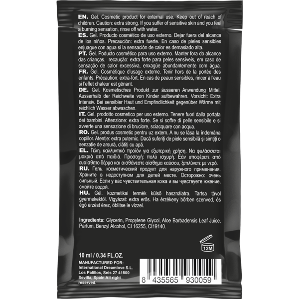 COQUETTE CHIC DESIRE POCKET CHRONOS DELAY GEL RETARDANTE PARA ÉL 10 ML - Imagen 2