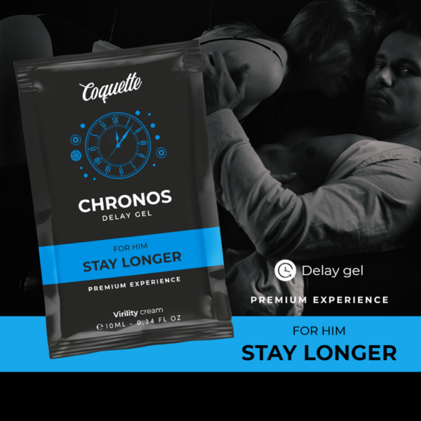 COQUETTE CHIC DESIRE POCKET CHRONOS DELAY GEL RETARDANTE PARA ÉL 10 ML - Imagen 3