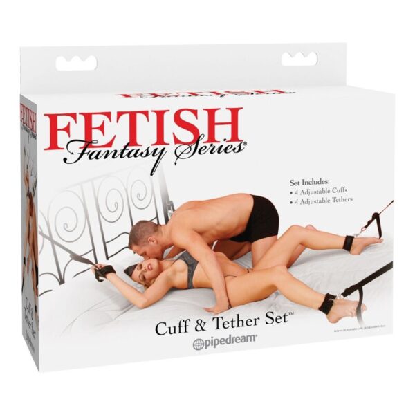 FETISH FANTASY SET DE ESPOSAS Y ATADURAS - Imagen 2