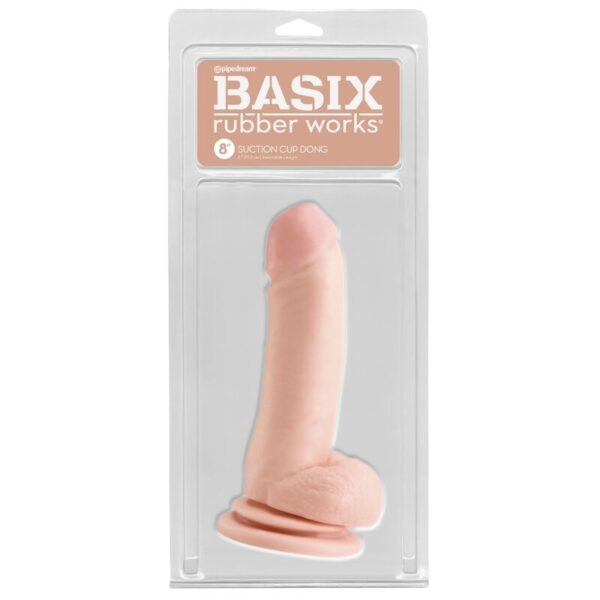 BASIX PENE DE GELATINA SUCCION NATURAL 18 CM - Imagen 2