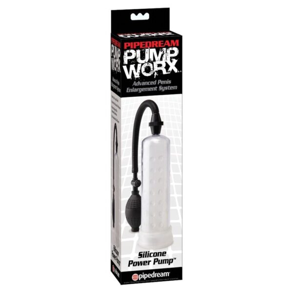 PUMP WORX BOMBA DE ERECCION DE SILICONA TRANSPARENTE - Imagen 2
