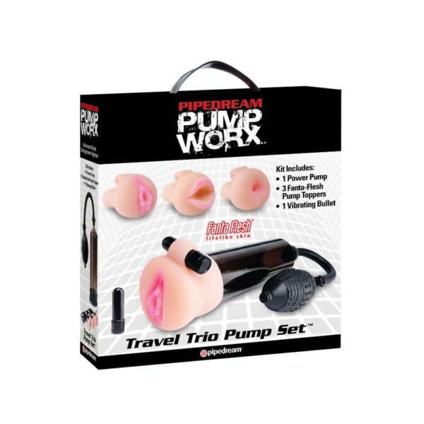 PUMP WORX BOMBA DE SUCCION CON MASTURBADOR - Imagen 3