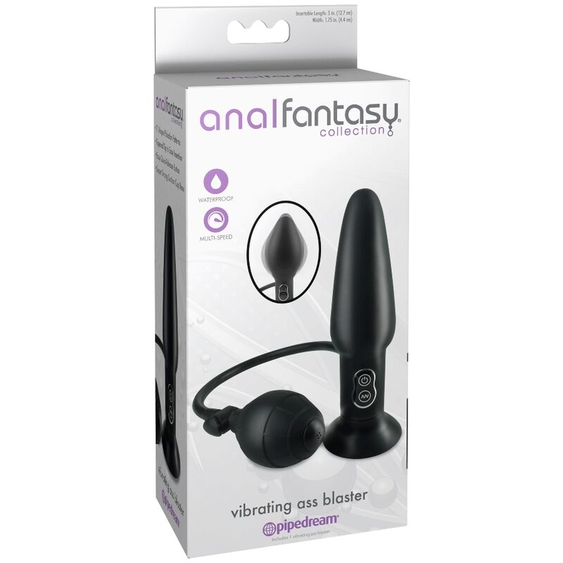ANAL FANTASY PLUG HINCHABLE VIBRADOR - Imagen 3