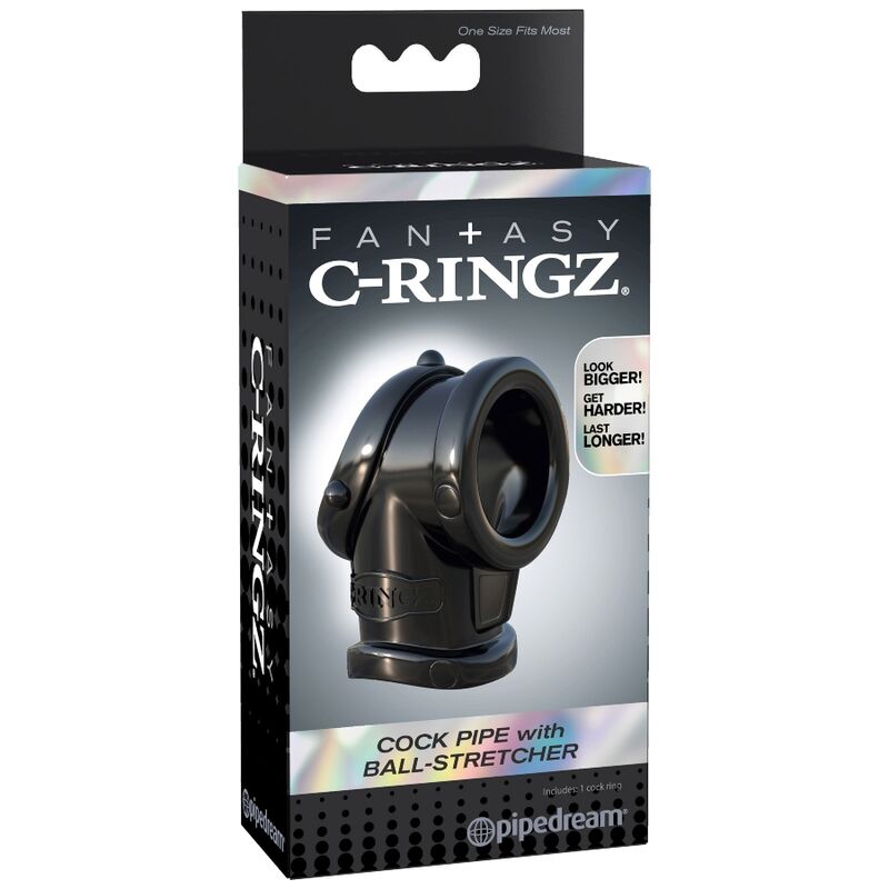 FANTASY C-RINGZ COCK PIPE WITH BALL STRECH - Imagen 3