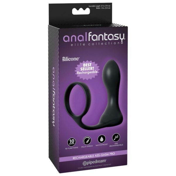ANAL FANTASY ELITE COLLECTION ASS-GASM PRO RECARGABLE - Imagen 3