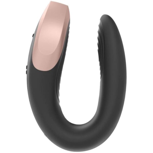 SATISFYER APP DOUBLE LOVE VIBRADOR PAREJAS LUXURY NEGRO - Imagen 2