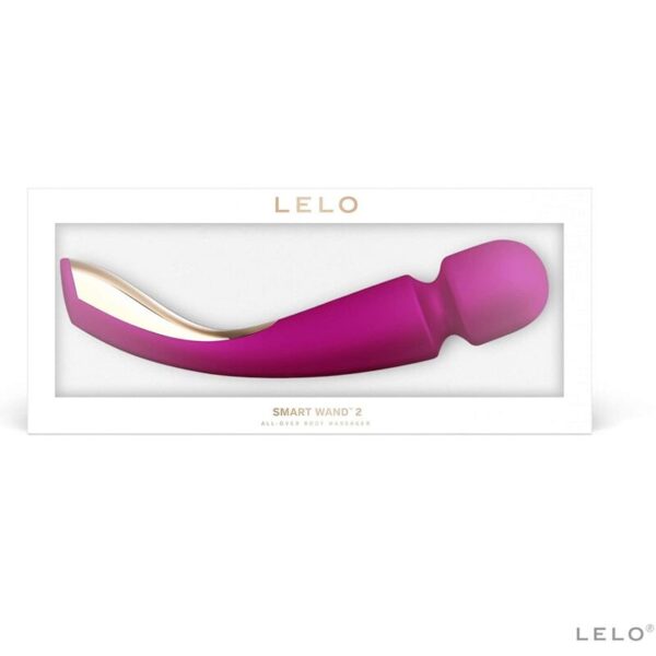 LELO MASAJEADOR SMART WAND MEDIUM 2 DEEP ROSE - Imagen 4