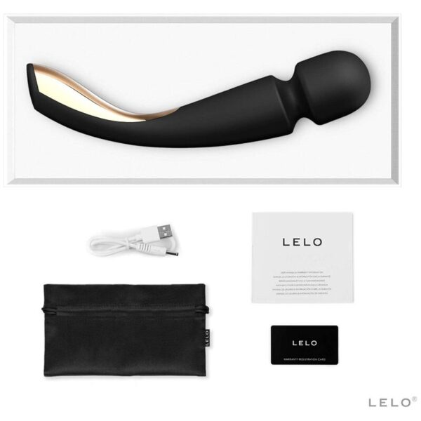 LELO MASAJEADOR SMART MEDIUM WAND 2 NEGRO - Imagen 5