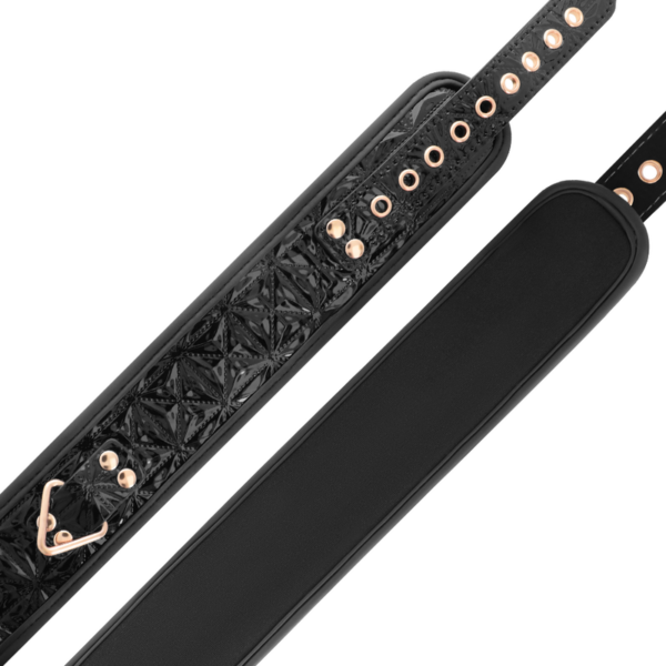 BEGME BLACK EDITION COLLAR CUERO VEGANO CON FORRO DE NOPRENO - Imagen 4
