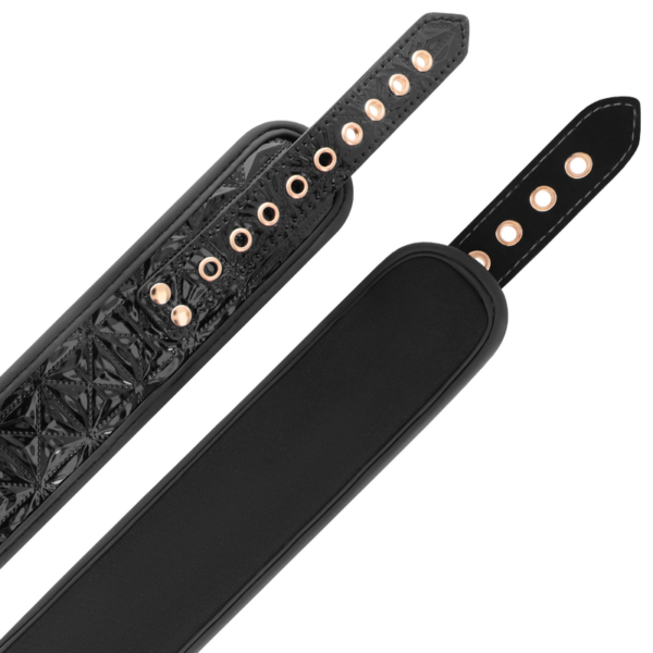 BEGME BLACK EDITION COLLAR CON CADENAS Y PINZAS PEZONES CON FORRO DE NOPRENO - Imagen 3