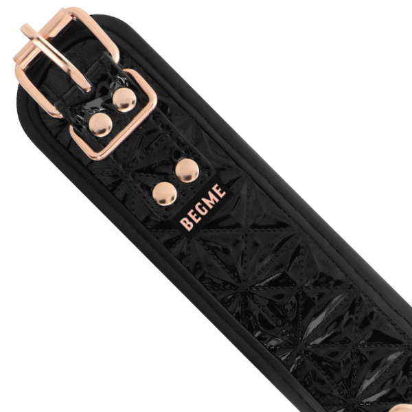 BEGME BLACK EDITION COLLAR CON CADENAS Y PINZAS PEZONES CON FORRO DE NOPRENO - Imagen 5