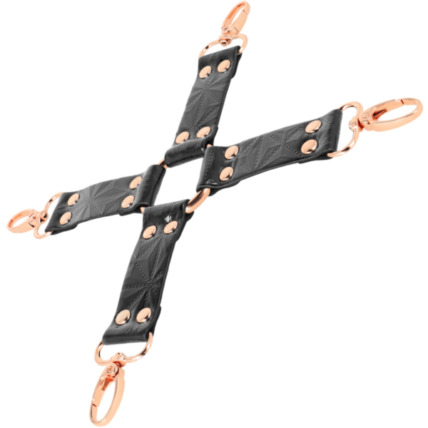 BEGME BLACK EDITION HOG TIE CUERO VEGANO - Imagen 3