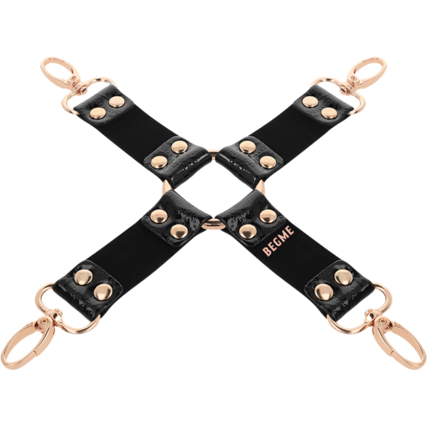 BEGME BLACK EDITION HOG TIE CUERO VEGANO - Imagen 4