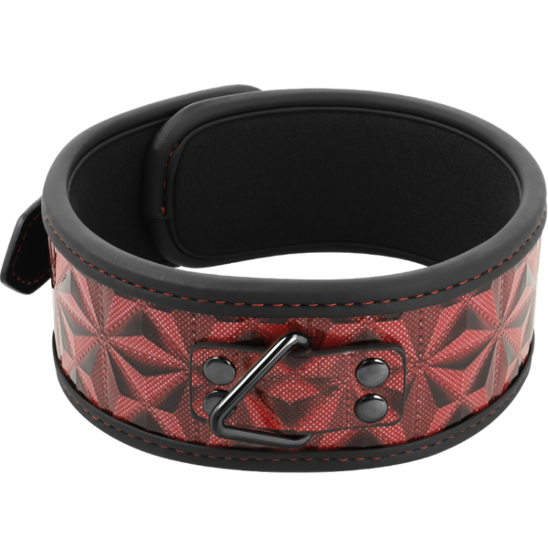 BEGME RED EDITION COLLAR CUERO VEGANO CON FORRO DE NOPRENO - Imagen 3