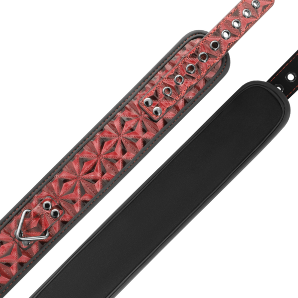 BEGME RED EDITION COLLAR CUERO VEGANO CON FORRO DE NOPRENO - Imagen 4
