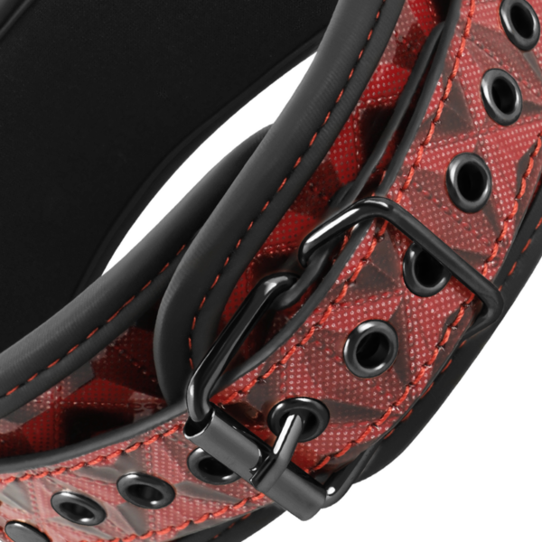 BEGME RED EDITION COLLAR CUERO VEGANO CON FORRO DE NOPRENO - Imagen 5