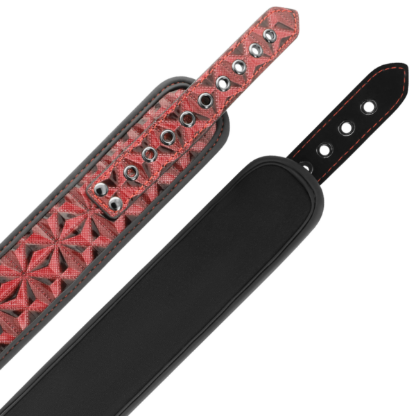 BEGME RED EDITION COLLAR CON CADENAS Y PINZAS PEZONES CON FORRO DE NOPRENO - Imagen 3