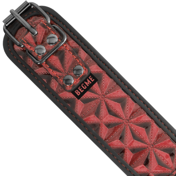 BEGME RED EDITION COLLAR CON CADENAS Y PINZAS PEZONES CON FORRO DE NOPRENO - Imagen 5