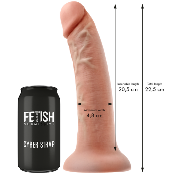 CYBER STRAP ARNES CON DILDO Y BALA CONTROL REMOTO TECNOLOGIA WATCHME L - Imagen 5