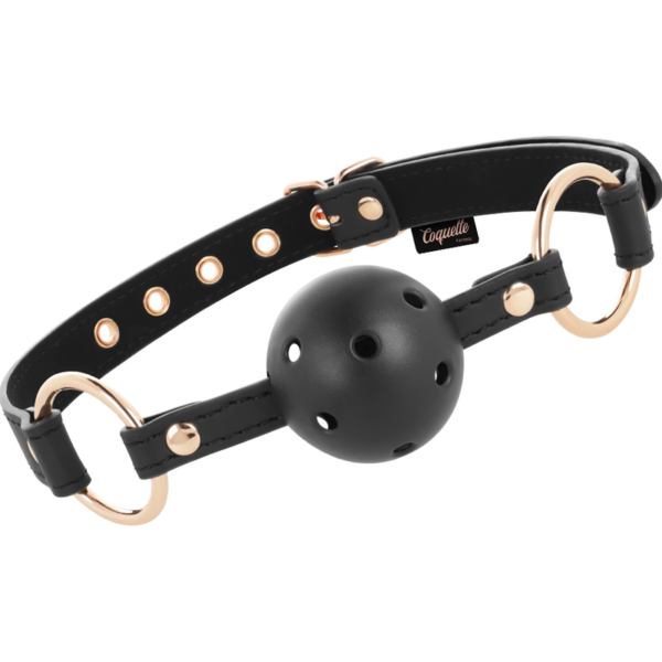 COQUETTE CHIC DESIRE FANTASY MORDAZA TRANSPIRABLE CUERO VEGANO - Imagen 3