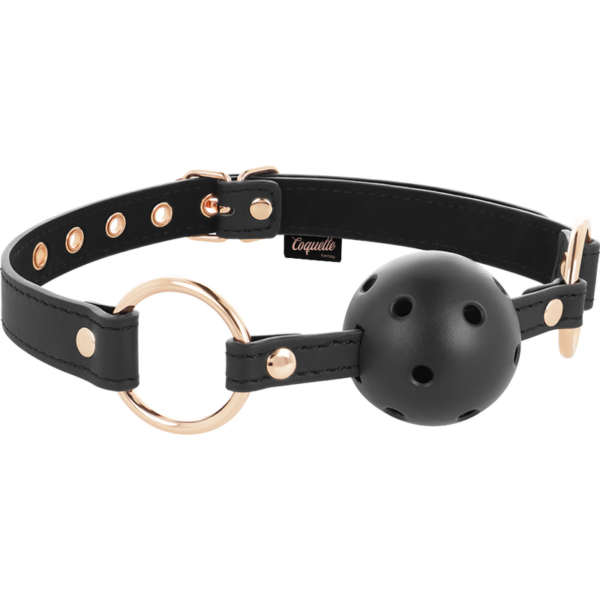 COQUETTE CHIC DESIRE FANTASY MORDAZA TRANSPIRABLE CUERO VEGANO - Imagen 4