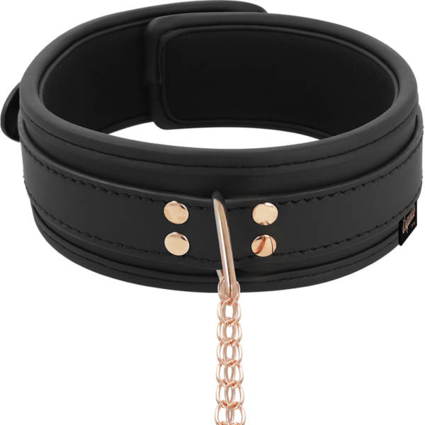 COQUETTE CHIC DESIRE FANTASY COLLAR CON PINZAS PEZONES CON FORRO DE NEOPRENO - Imagen 5