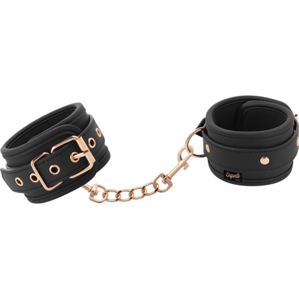 COQUETTE CHIC DESIRE FANTASY ESPOSAS PARA MANOS CUERO VEGANO CON FORRO DE NOPRENO - Imagen 4