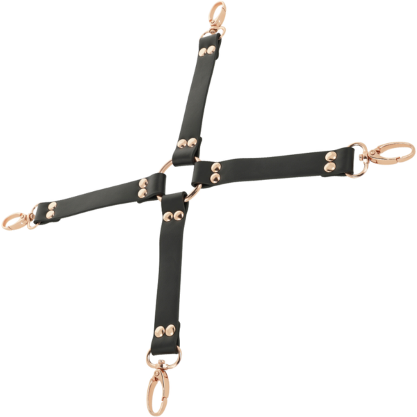 COQUETTE CHIC DESIRE FANTASY HOG TIE CUERO VEGANO - Imagen 4