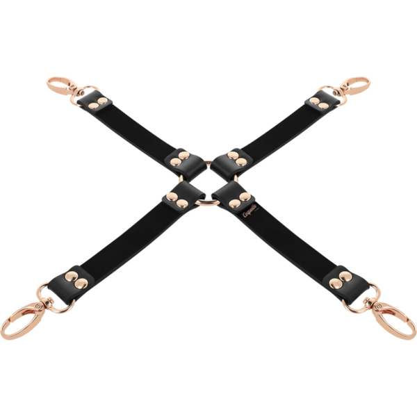COQUETTE CHIC DESIRE FANTASY HOG TIE CUERO VEGANO - Imagen 5