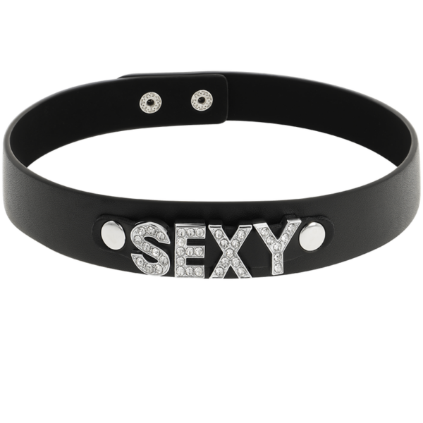 COQUETTE CHIC DESIRE CHOKER CUERO VEGANO - SEXY - Imagen 3