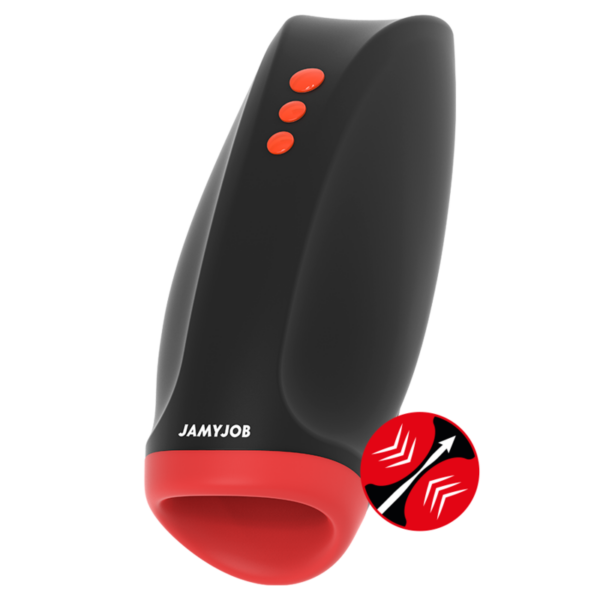 JAMYJOB NOVAX MASTURBADOR CON VIBRACION Y COMPRESIÓN - Imagen 4