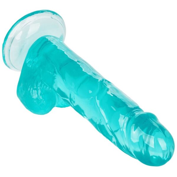 CALEX SIZE QUEEN DILDO - AZUL 15.3 CM - Imagen 2