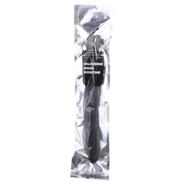 ALL BLACK DUCHA ANAL HINCHABLE SILICONA 27CM - Imagen 2