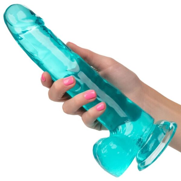 CALEX SIZE QUEEN DILDO - AZUL 20.3 CM - Imagen 3