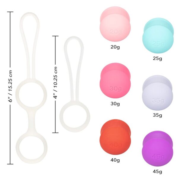 CALEX SHE-OLOGY SET BOLAS KEGEL INTERCAMBIABLES - Imagen 4