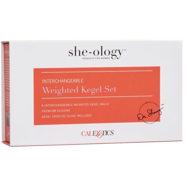 CALEX SHE-OLOGY SET BOLAS KEGEL INTERCAMBIABLES - Imagen 5